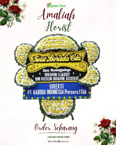 Papan Bunga Duka di Tanjung Saba Pitamen Nan Xx